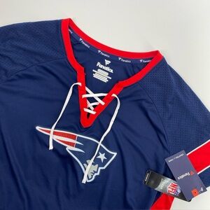 Julian Edelman Jersey Womens XXL New England Patriots Draft Me Lace NFL Game NEW